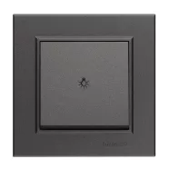   Karea nyomókapcsoló, 10A, 250V, IP20, antracit                                                        CA56050104