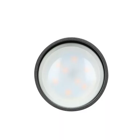 Felületre szerelhető LED mennyezeti lámpa, kerek, aluminium, GU10, IP20, fekete                       CA6141B