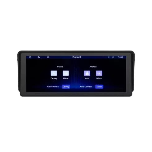 Okos autó multimédia központ, 10''LCD, CarPlay, Android Auto, Mirror Link, tolatókamera bemenet, HSO  CARPLAY10