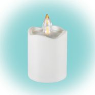   LED-es gyertya, akril lángnyelvvel, HSO                                                               CDX2/WH