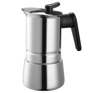   Pedrini 4 személyes kávéfőző, rozsdamentes, inox, HSO                                                 CF037