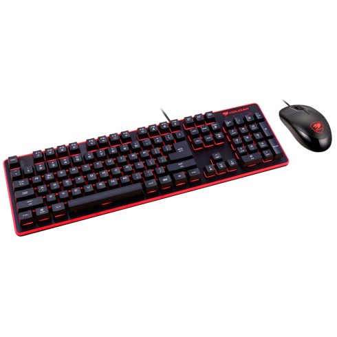 COUGAR Deathfire vezetékes gamer magyar billentyűzet és egér, HSO                                     CGR-WXNMB-DF-
