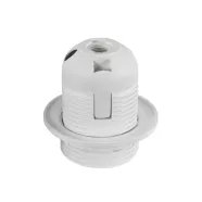   Izzó foglalat E27, 4A, PBT, fehér                                                                     CM016-102
