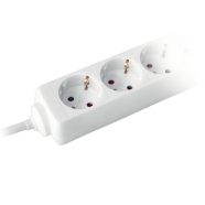   3 utas elosztó, 10m, 3x1,5, 16A/3500W, fehér                                                          CM0808X