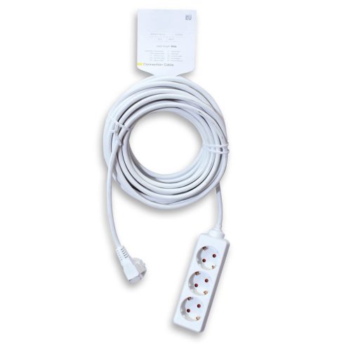 3 utas elosztó, 10m, 3x1,5, 16A/3500W, fehér                                                          CM0808X