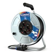   Kábeldob, fém, 25m, H05VV-F 3G2,5, IP20                                                               CM0909