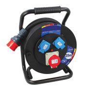   Kábeldob, PVC, 25m, H05RR-F 5G2,5, IP44                                                               CM0938