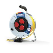   Kábeldob, fém, 25m, AT N07V3V3-F 3G1,5, IP44                                                          CM200-344