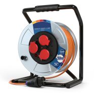   Kábeldob, fém, 50m, H07BQ-F 3G1.5, IP44                                                               CM200-379