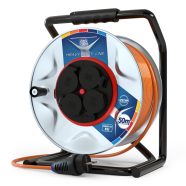   Kábeldob, fém, 50m, H07BQ-F 3G1,5, IP44                                                               CM200-383