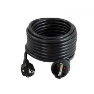   Hosszabbító kábel, 10m, SCHUKO dugóval és aljzattal, 16A/3500W, IP20, fekete                          CM220-172