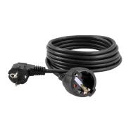   Hosszabbító kábel, 8m, SCHUKO dugóval és aljzattal, 16A/3500W, IP20, fekete                           CM220-528X