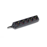   5-ös elosztó, 3m, 16A/3500W, fekete                                                                   CM232-522