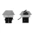 Rejtett/pop up 3 utas elosztó, 2m, 16A/3680W, + USB A+C, ezüst/fekete                                 CM235-101