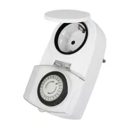   Mechanikus, napi időzítő, fedéllel, 16A/3500W, IP44                                                   CM260-201
