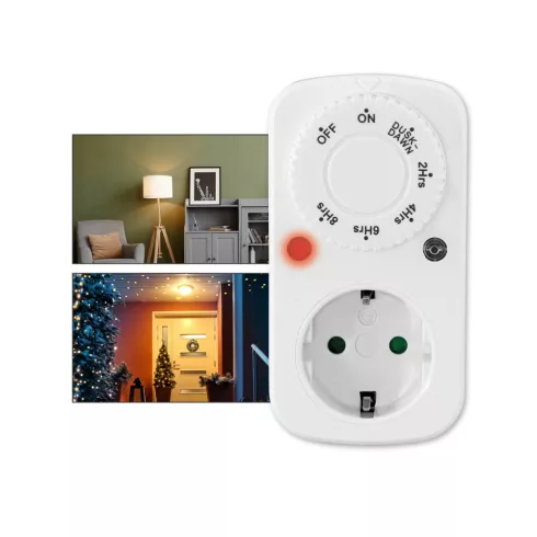 Időzítő fényérzékelővel, 16A/3500W, IP20                                                              CM261-180