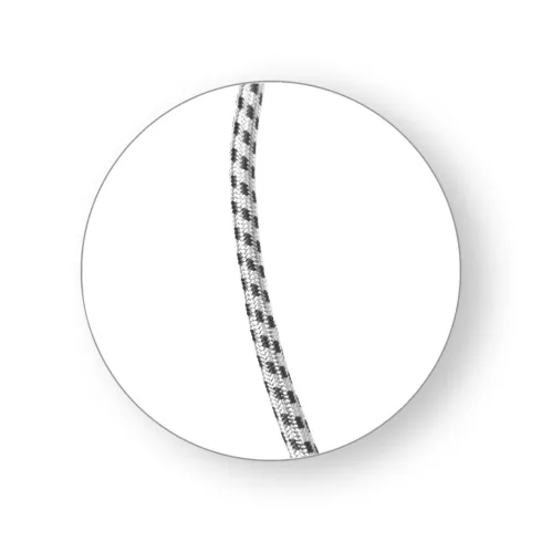 Vasalózsinór, 2 m, 3x1mm2, 2200 W, 10A, 250V, fehér                                                   CM272-401X