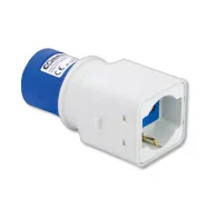   CEE-SCHUKO+olasz adapter dugó, 16A, 3P, IP20                                                          CM284-101