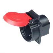   Süllyesztett aljzat, 16A, IP54, piros/fekete                                                          CM292-101