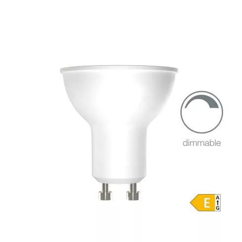 LED fényforrás, dimmelhető, GU10, 7W, 630lm, 3000K, WW, F                                             CM305-759