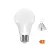 LED izzó mozgásérzékelővel, E27, A60, 12 W, 1200 lm, 6500 K, 3-5 m, 20 sec, F                         CM305-991