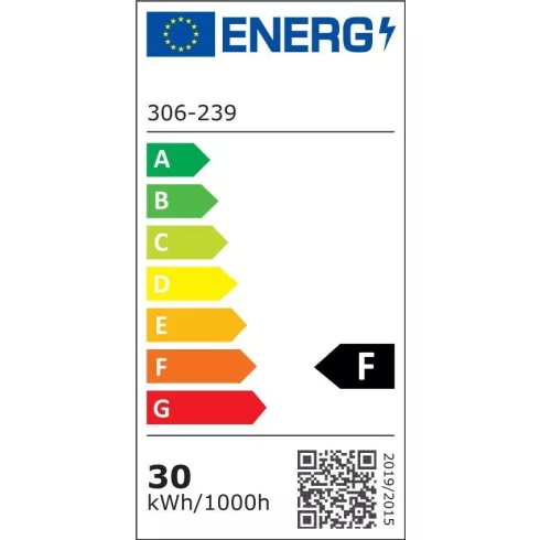 LED reflektor, 30W, 2550lm, 4000K, IP65, fekete, IFL30BK,                                             CM306-239