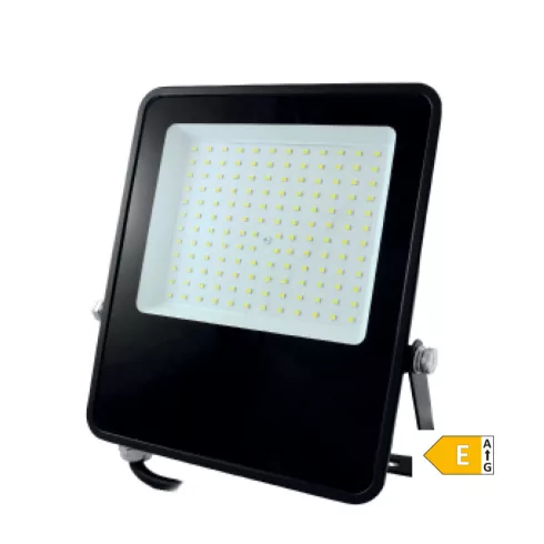 LED reflektor 100W, 12-24 V DC, 11600lm, 6500K, 120°, IP65, korrózióálló fém részek, fekete, E        CM306-903