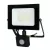 LED reflektor, mozgásérzékelővel, 30W, 2550lm, 4000K, IP44, fekete, IFLPIR30BK                        CM307-239