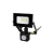 LED reflektor, mozgásérzékelővel, 10W, 800lm, 6500K, IP44, fekete                                     CM307-301