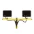 LED reflektor állványos, 2x30W, 2x3200lm, 6500K, IP44, 220-240V                                       CM308-533