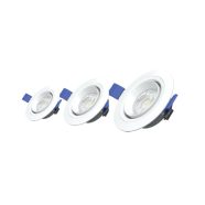   LED mélysugárzó, forgatható lámpatesttel, 5W, 370lm, 3000K, 3db/cs                                    CM336-126