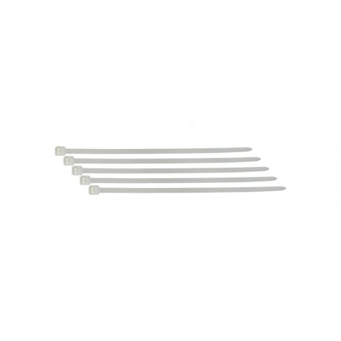 Kábelkötegelő, 2,5x100mm, fehér (100 db)                                                              CM365-101