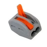   Vezeték összekötő, 2P, 0,2-2,5mm2, 0,2-4,0mm2, szürke/narancs (20 db)                                 CM365-450