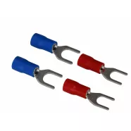   Szigetelt villás saru, 1,5-2,5mm2, átm:5,3mm (25 db)                                                  CM365-852