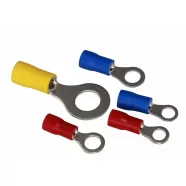   Szigetelt gyűrűs saru, 0,5-1,5mm2, átm:4,3mm (25 db)                                                  CM365-881