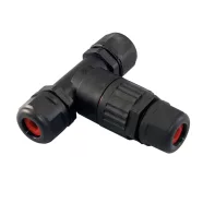   Tömszelence, T alakú, 5P, 1-2,5mm2, IP68, kábel csatlakozó                                            CM365-907
