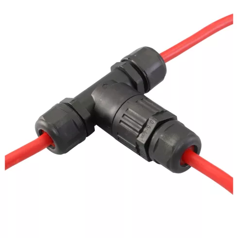 Tömszelence, T alakú, 5P, 1-2,5mm2, IP68, kábel csatlakozó                                            CM365-907