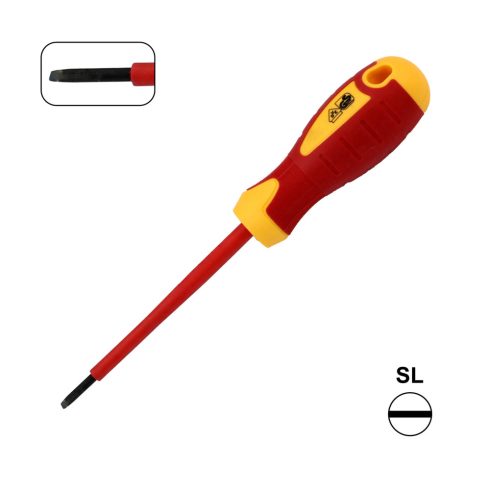 Szigetelt csavarhúzó, SL 3x100mm, 1000V, mágneses fejjel                                              CM370-202