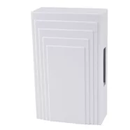   Vezetékes mechanikus csengő, 1 dallam, 230V, 80 dB, fehér                                             CM410-104