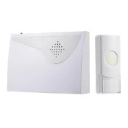   Vezeték nélküli csengő, 36 dallam, 70 dB, 300m, fehér                                                 CM411-106