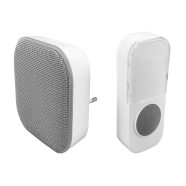   Vezeték nélküli kinetikus csengő, éjszakai fénnyel, 36 dallam, 80 dB, 150m, szövettel borított        CM411-113