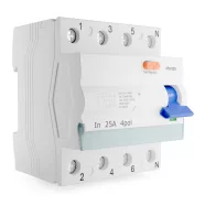  Fi relé 4P 25A 30mA 6kA (AC) áramvédő kapcsoló                                                        CM470-225
