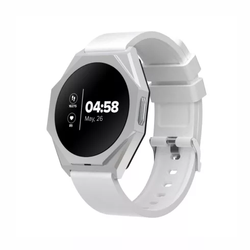 CANYON Otto okosóra, 1,3'' IPS kijelző, iOS és Android kompatibilis, magyar nyelv, ezüst, IP68, HSO   CNS-SW86SS