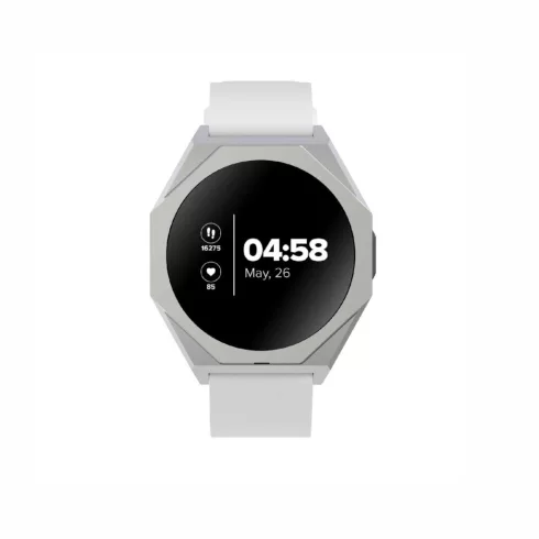 CANYON Otto okosóra, 1,3'' IPS kijelző, iOS és Android kompatibilis, magyar nyelv, ezüst, IP68, HSO   CNS-SW86SS