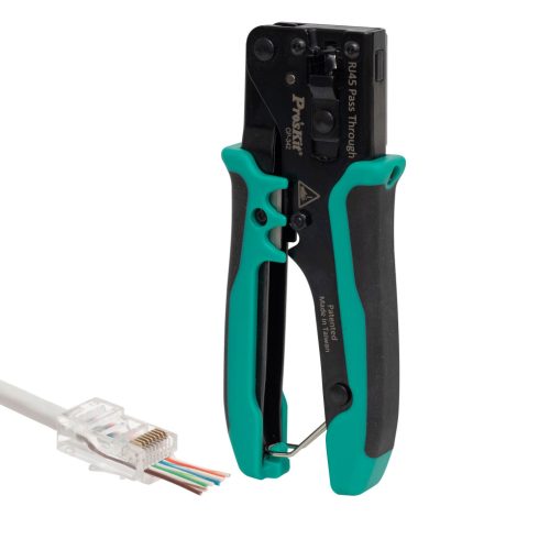 Gyorskrimpelő fogó, profi, UTP-RJ45-8P8C, HSO                                                         CP-342