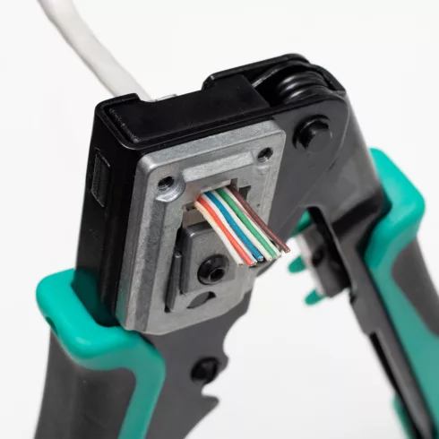Gyorskrimpelő fogó, profi, UTP-RJ45-8P8C, HSO                                                         CP-342