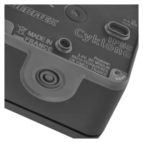 CYKLONE csengő nyomógomb 1/0, 6 A, IP55, szürke                                                       D730427
