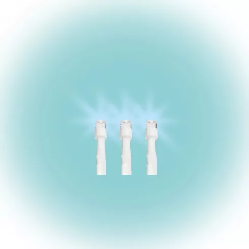 LED-es izzósor, 10 m / 200 LED, sorolható, hidegfehér, HSO                                            DLI200/WH