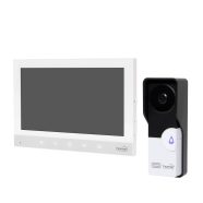   7 colos videó-kaputelefon szett, éjszakai kameramóddal, 30 féle csengetési dallammal, kitekintő funk  DPV260