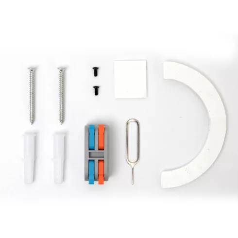 Smart video kaputelefon 5in1, vezeték vélküli, Tuya, megfigyelő kamera, riasztó funkció,  IP54, HSO   DPVWIFI100